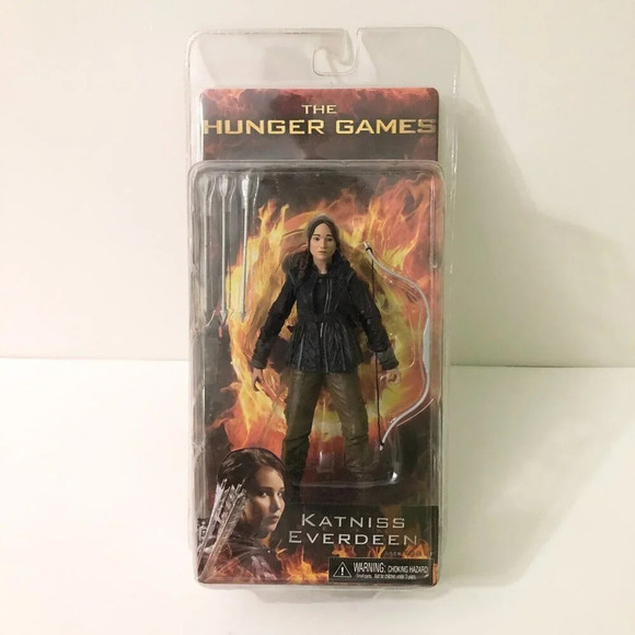 2012 The Hunger  Games Katniss Everdeen Figure Jennifer Lawrence Damaged Box - Picture 1 of 16